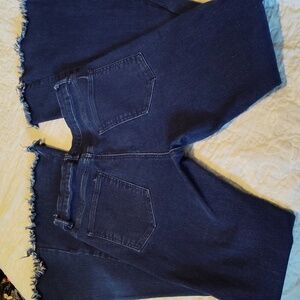 Altar'd State Raw Hem Bell Bottom Jeans Medium